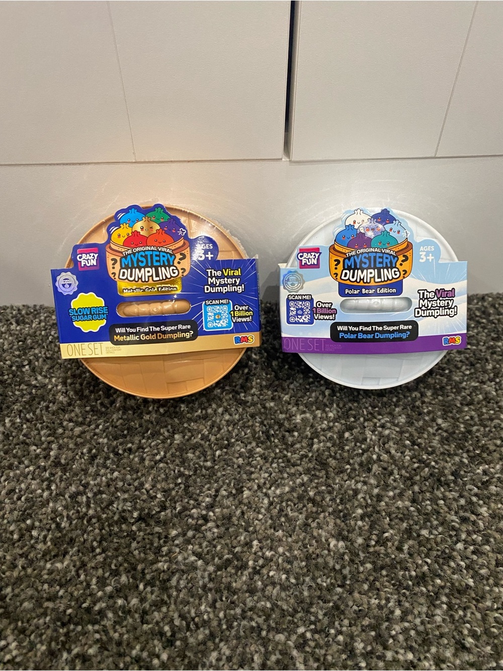 New! Crazy fun RMS dumpling set of 2
